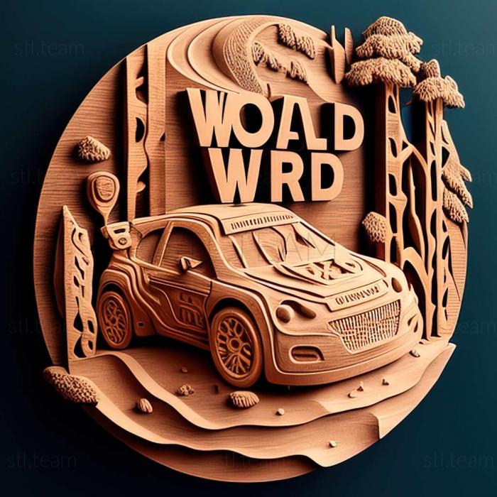3D model World Rally Championship game (STL)